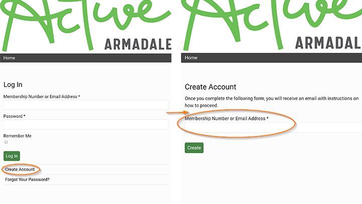 Create account