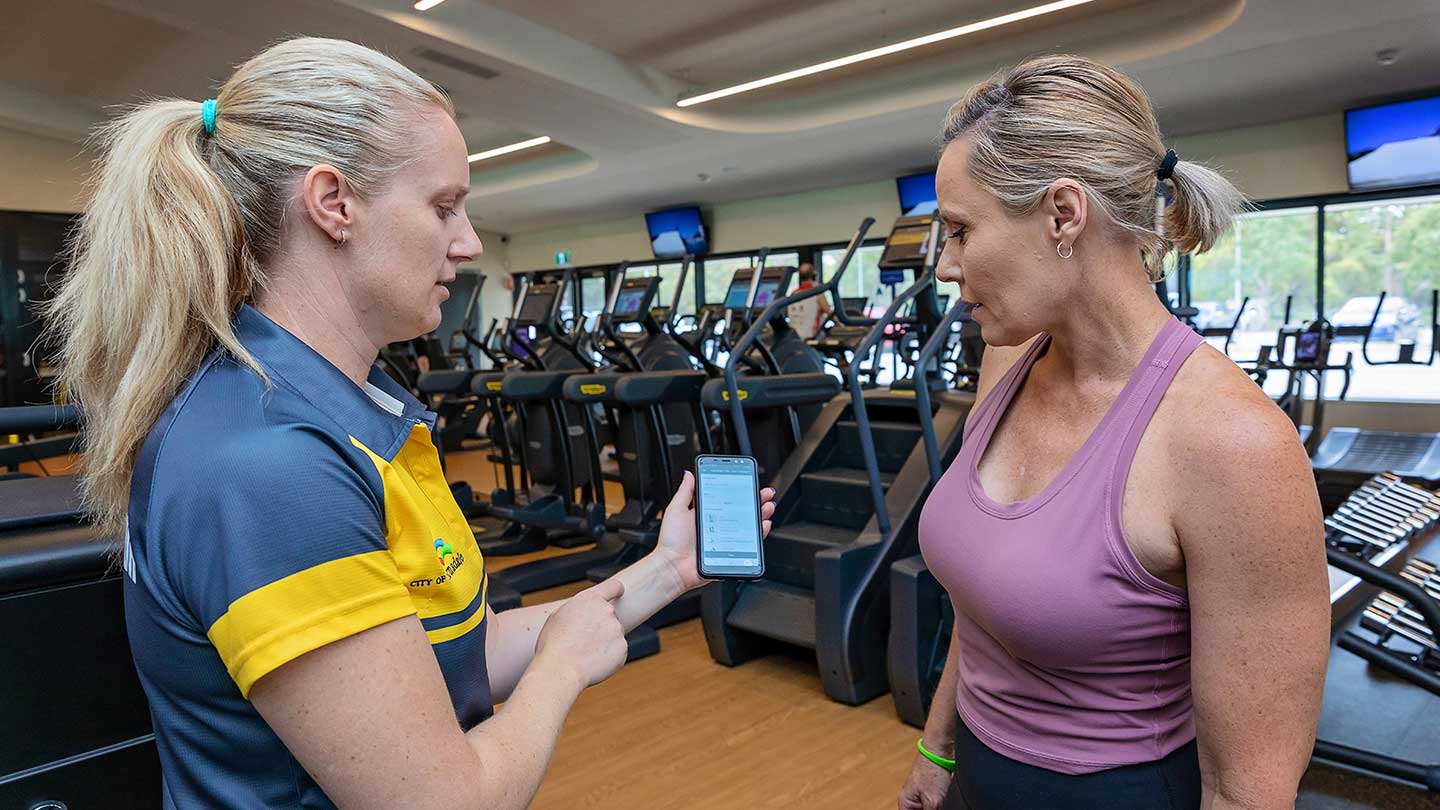 Photo of Member Training at Armadale Fitness and Aquatic Centre 