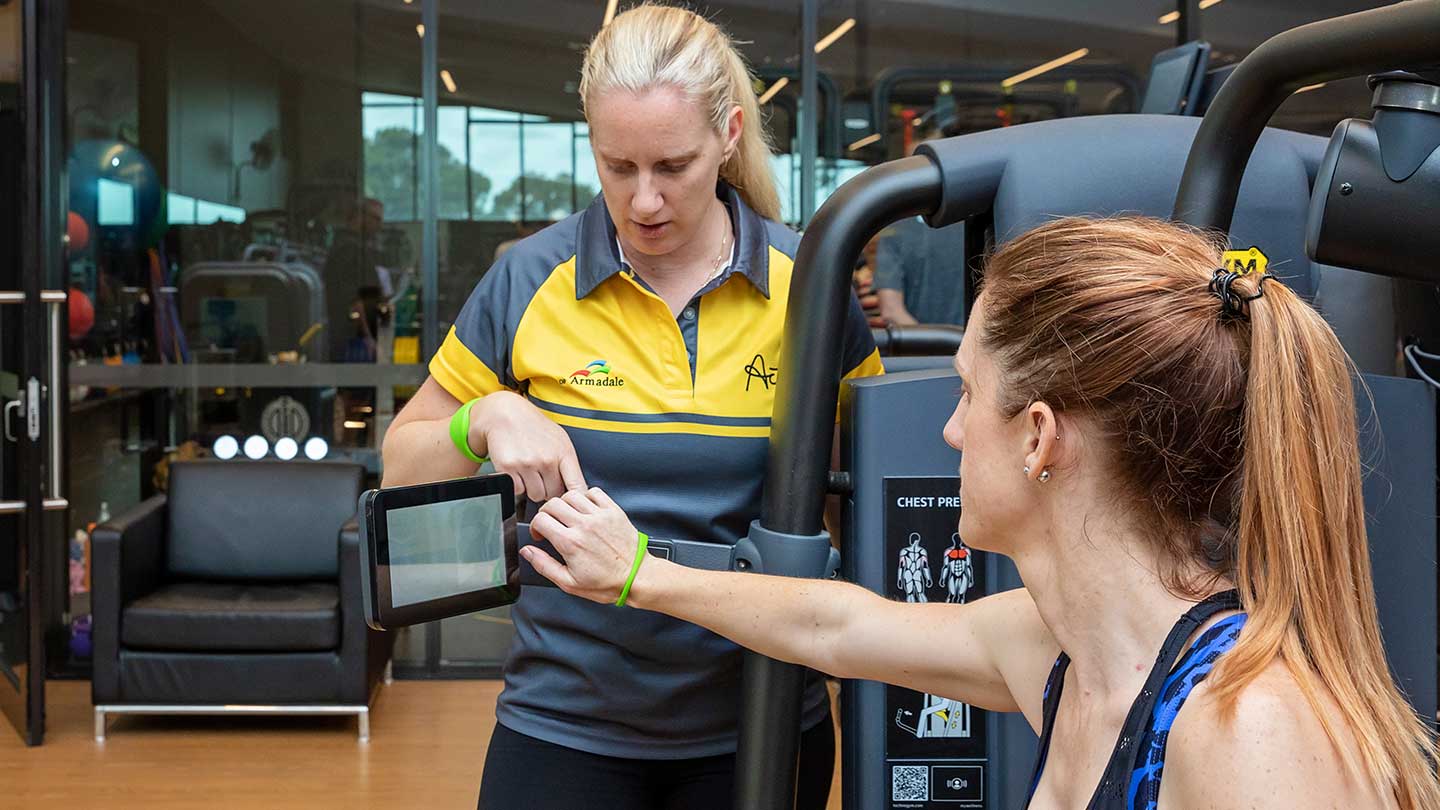 Photo of Member Training at Armadale Fitness and Aquatic Centre 
