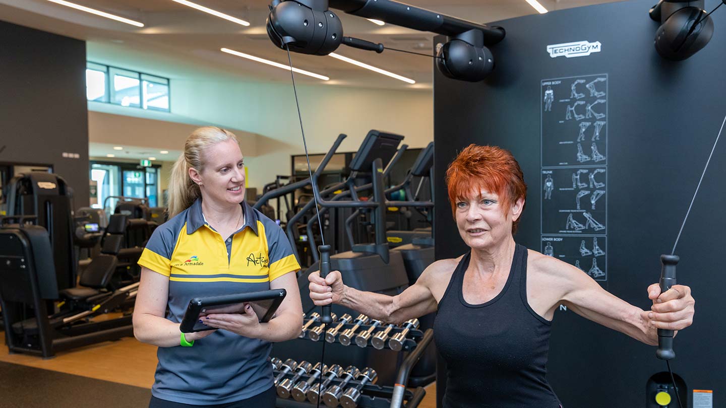 Photo of Member Training at Armadale Fitness and Aquatic Centre 