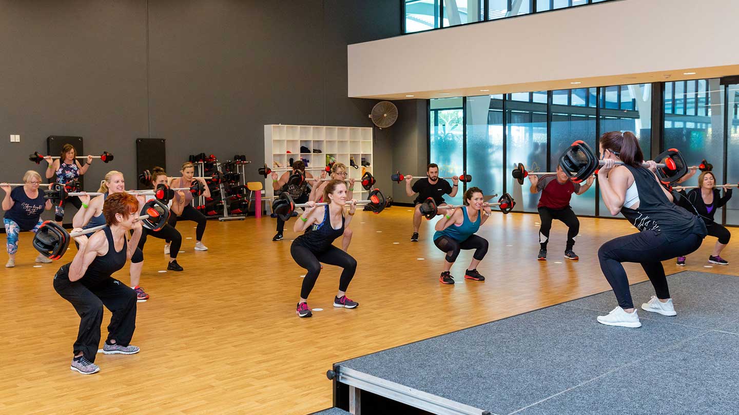 Body Pump class
