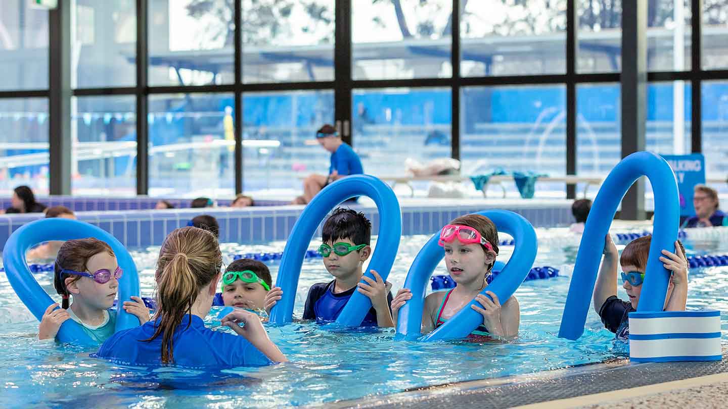 Swimming lesson